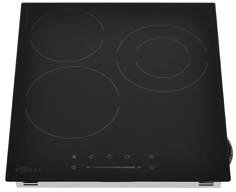 Детальное фото товара: ZUGEL ZEH452B стеклокерамическая поверхность