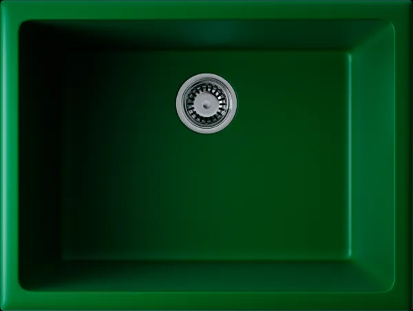 Фото товара: Omoikiri Okinoshima 61-U/I-RG Matt, мойка, керамика, royal green