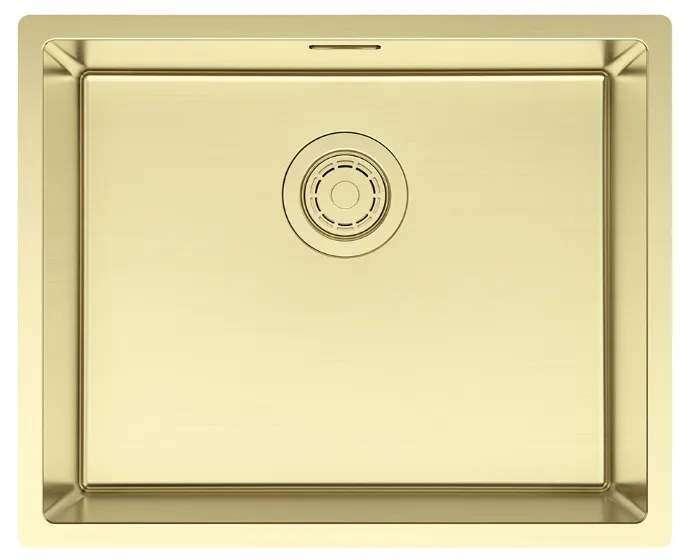 Детальное фото товара: Paulmark LASSAN 54 UNI, мойка, нержавеющая сталь, светлое золото