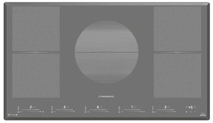 Фото товара: Maunfeld CVI905SFLGR Inverter индукционная поверхность