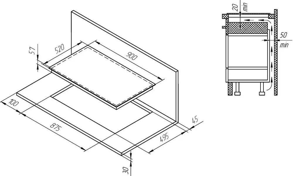 Схема встраивания