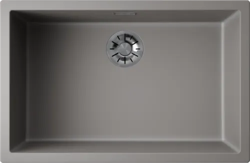 Детальное фото товара: Omoikiri Yamakawa 75-U/I-GR, мойка, керамика, leningrad grey