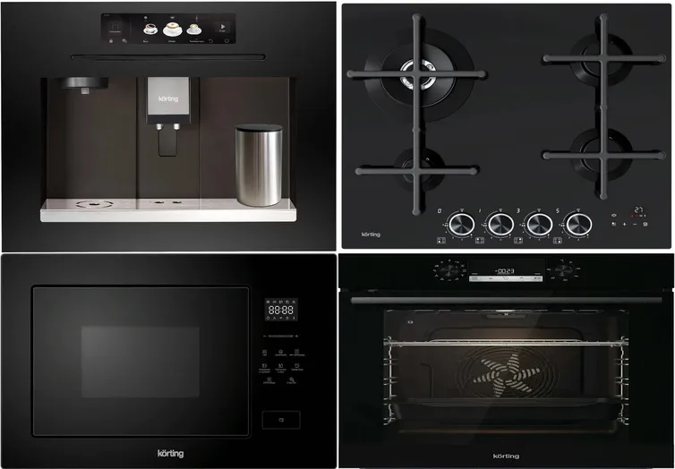 Фото товара: KORTING HGG 6766 ICPTN + OKB 6820 EN + KMI 827 GN + KCM 9830 BCG