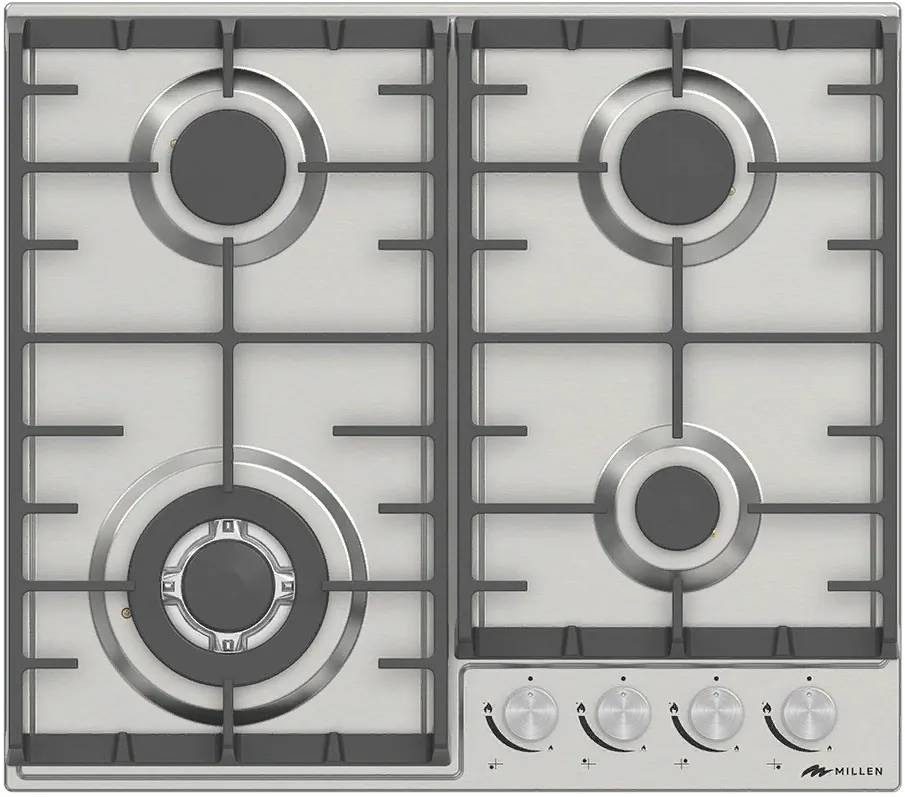 Фото товара: MILLEN MGH 602 IX газовая поверхность