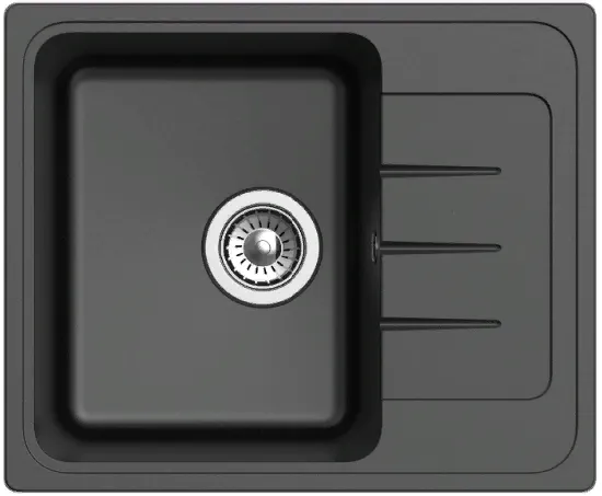 Фото товара: Ewigstein Elegant E- 45F, мойка, гранит, черный