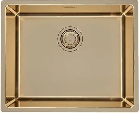 Детальное фото товара: ALVEUS KOMBINO 50 MONARCH BRONZE SAT-90, мойка, нерж. сталь, бронза (в компл. с выпуском без сифона)