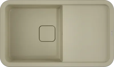 Фото товара: Omoikiri Tasogare 86-BE, мойка, гранит, ваниль