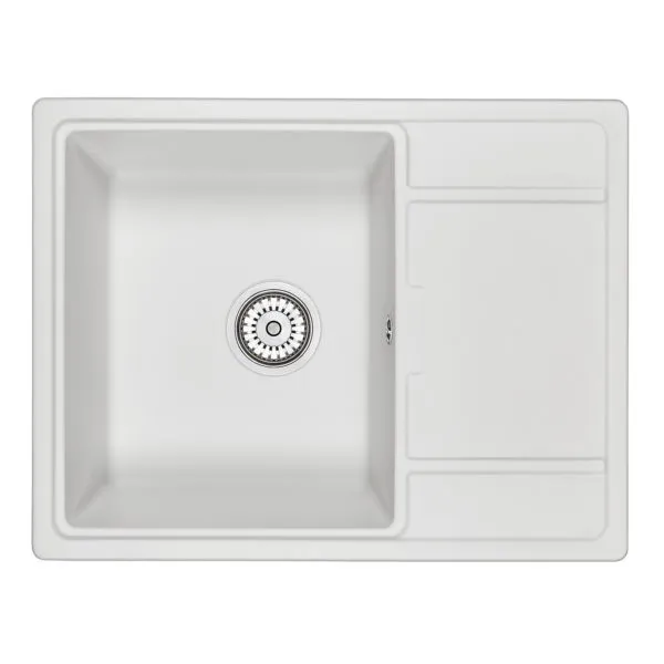 Фото товара: GRANULA 6503 мойка, гранит, арктик (белый)