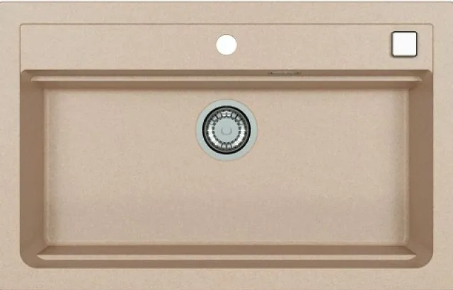 Фото товара: ALVEUS GRANITAL ATROX 40 TERRA - G22, мойка, гранит, бежевый (в комплекте с сифоном 1132823)