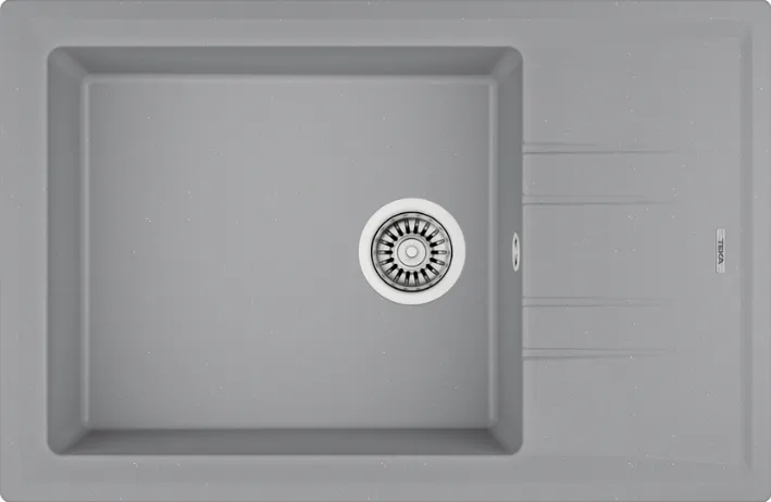 Фото товара: Teka STONE 60 S-TG 1B 1D, мойка, гранит, серый металлик