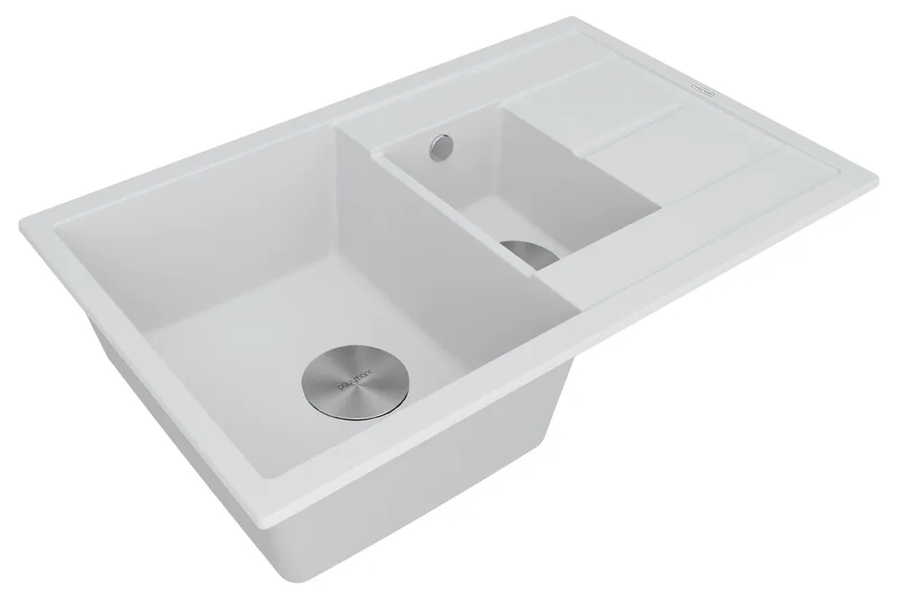 Детальное фото товара: Paulmark FLUGEN 60/1,5, мойка, гранит, белый
