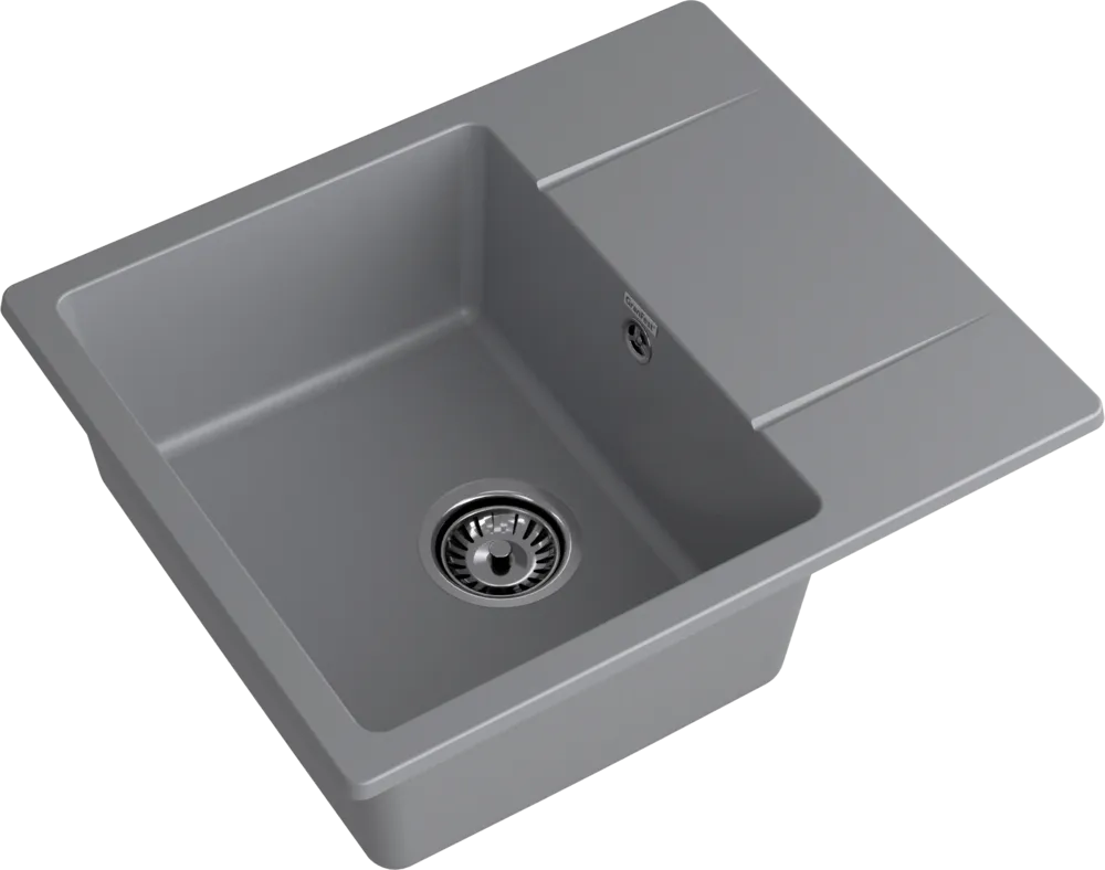 Детальное фото товара: GranFest URBAN 258L, мойка, гранит, темно-серый
