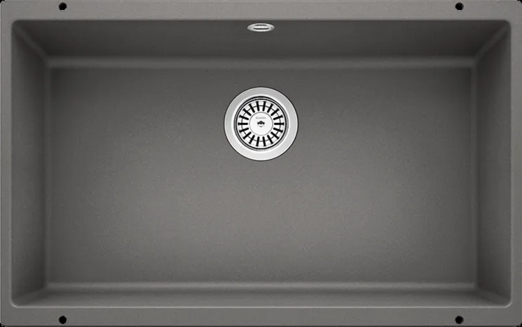 Фото товара: Blanco Rotan 700-U, мойка, гранит, алюметаллик