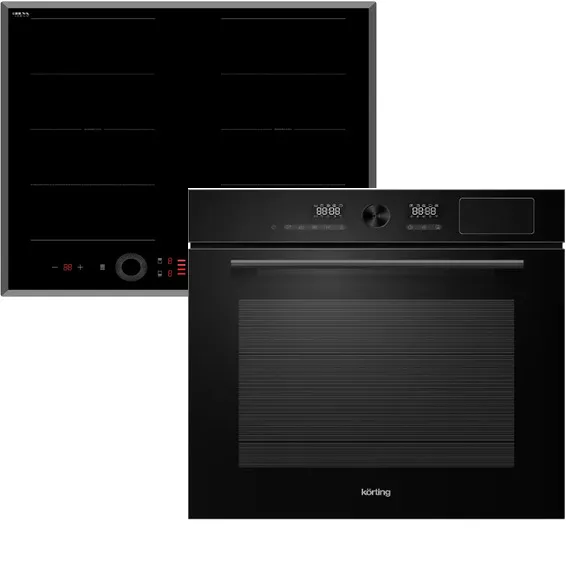 Фото товара: KORTING HIB 68700 B QUADRO + OKB 1650 GN STEAM