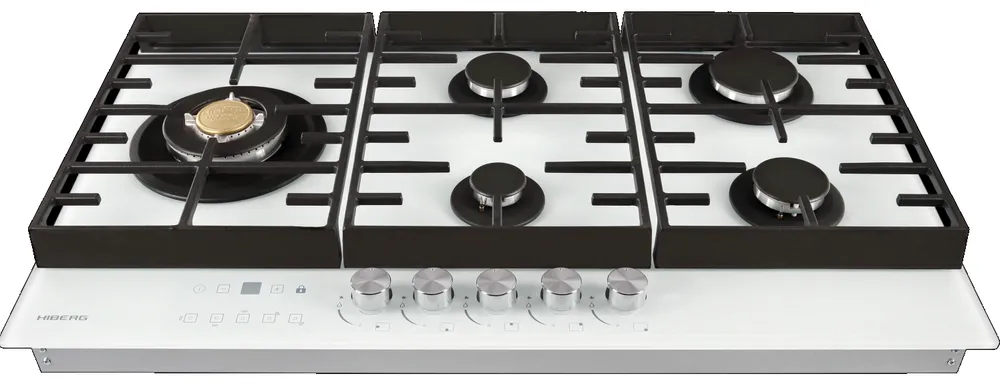 Детальное фото товара: HIBERG VM 9155 W газовая поверхность