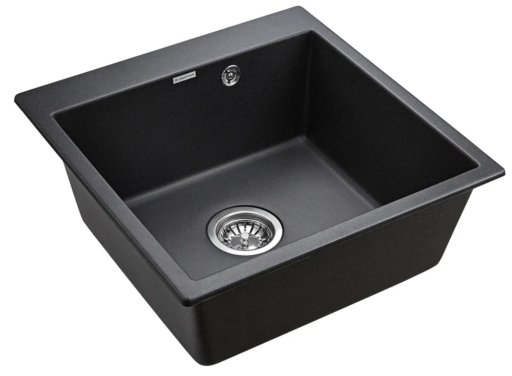 Детальное фото товара: Paulmark KANTE 50, мойка, гранит, черный