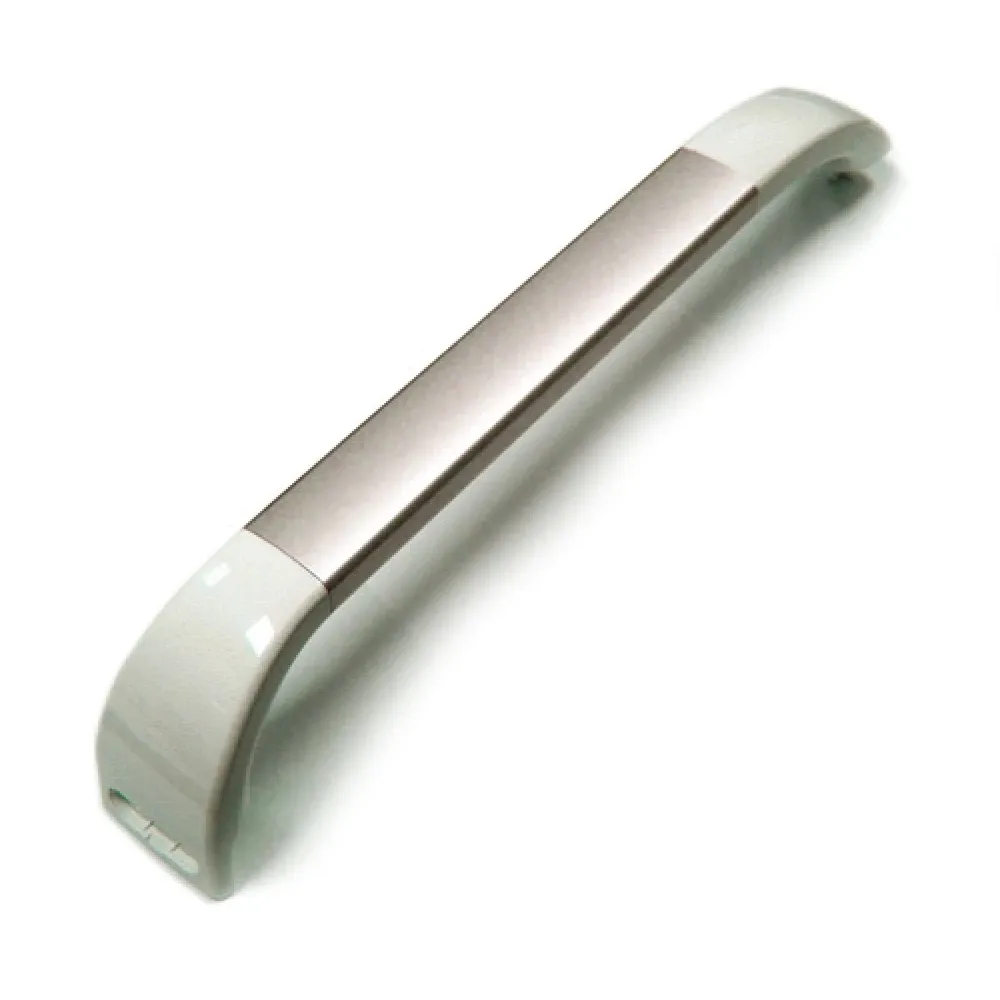 Детальное фото товара: Bosch ручка двери, белая с серебристой вставкой, без заглушки