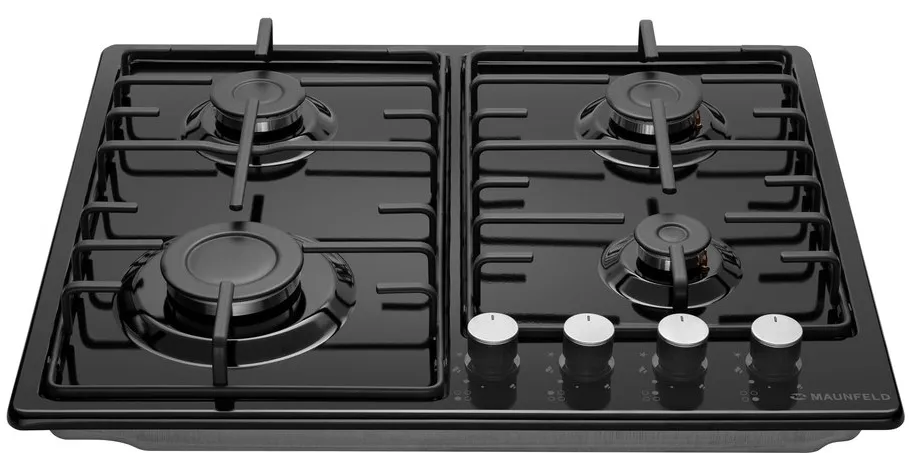 Детальное фото товара: Maunfeld EGHE.64.3STS-EB/G газовая поверхность