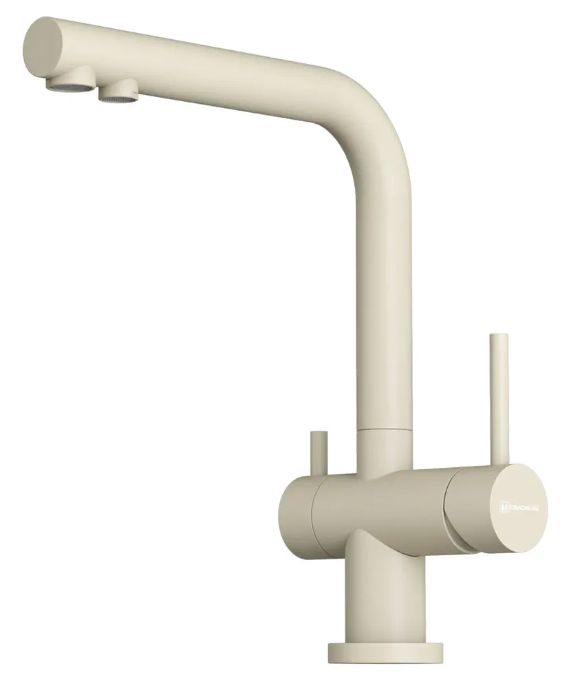 Фото товара: Omoikiri Nagano-P-BE, смеситель, гранит, ваниль