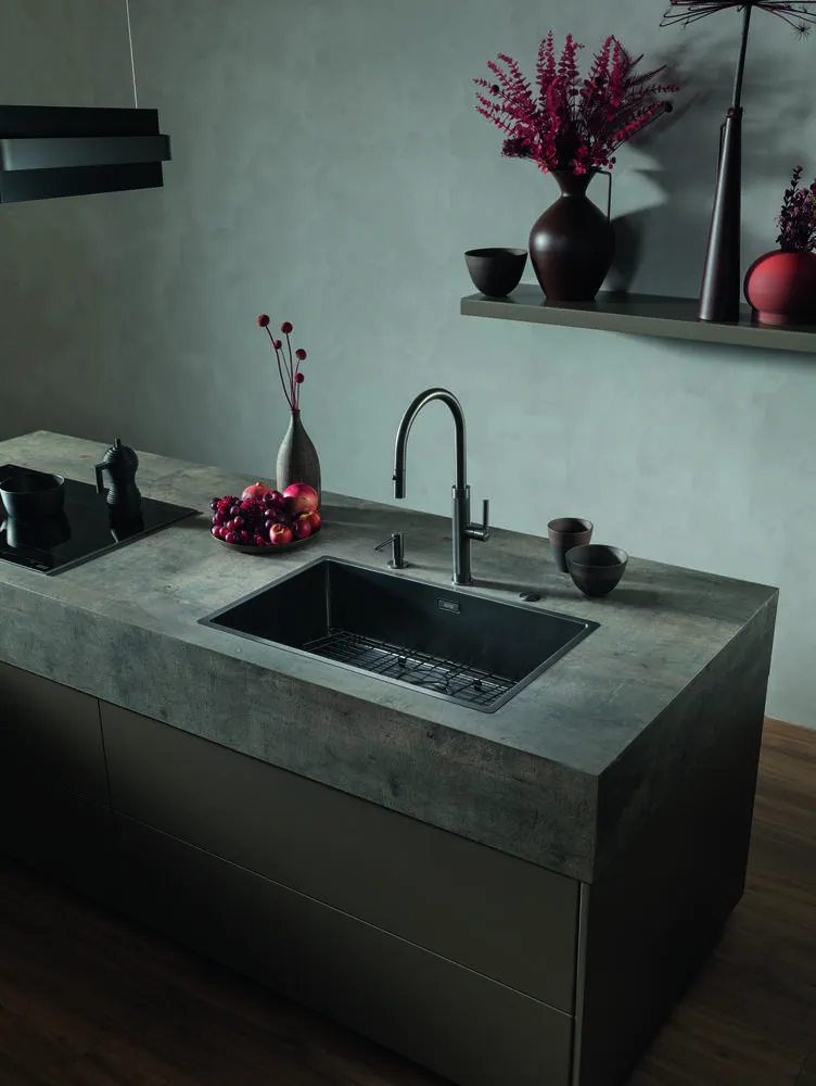 Детальное фото товара: Franke BXM 210/110-68 F-INOX, мойка, нержавеющая сталь, антрацит