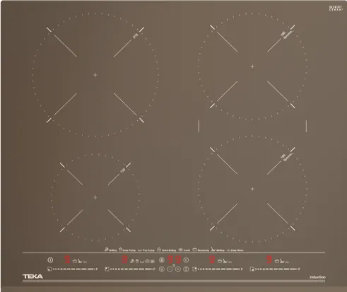 Детальное фото товара: Teka IZC 64630 MST LONDON BRICK BROWN индукционная поверхность