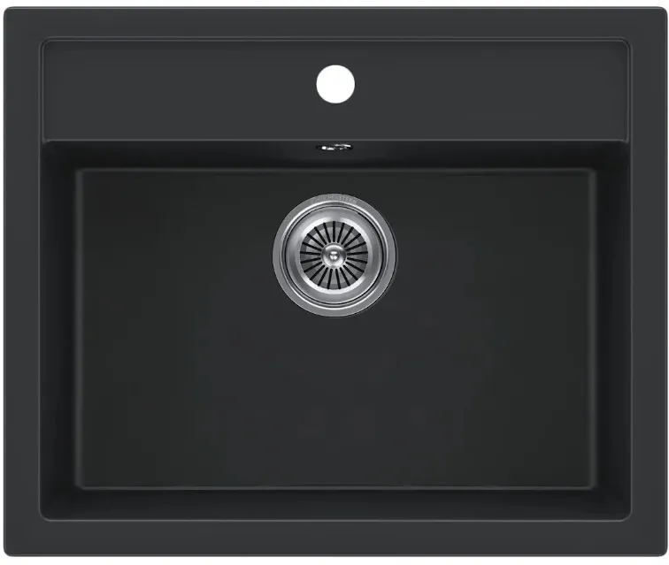 Фото товара: KUCHENSTERN TOP 60, мойка, гранит, черный