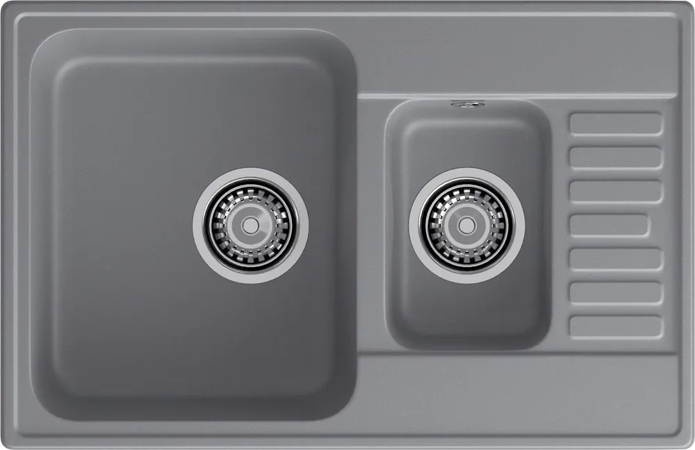 Фото товара: GranFest QUARZ GF-Z21K, мойка, гранит, темно-серый