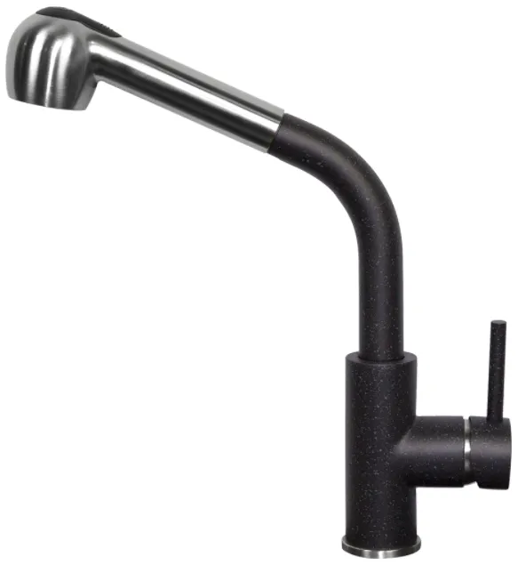 Фото товара: Zigmund & Shtain ZS 1200 L, смеситель, темная скала