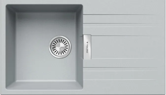 Фото товара: Tolero Loft TL-750, мойка, гранит, платина