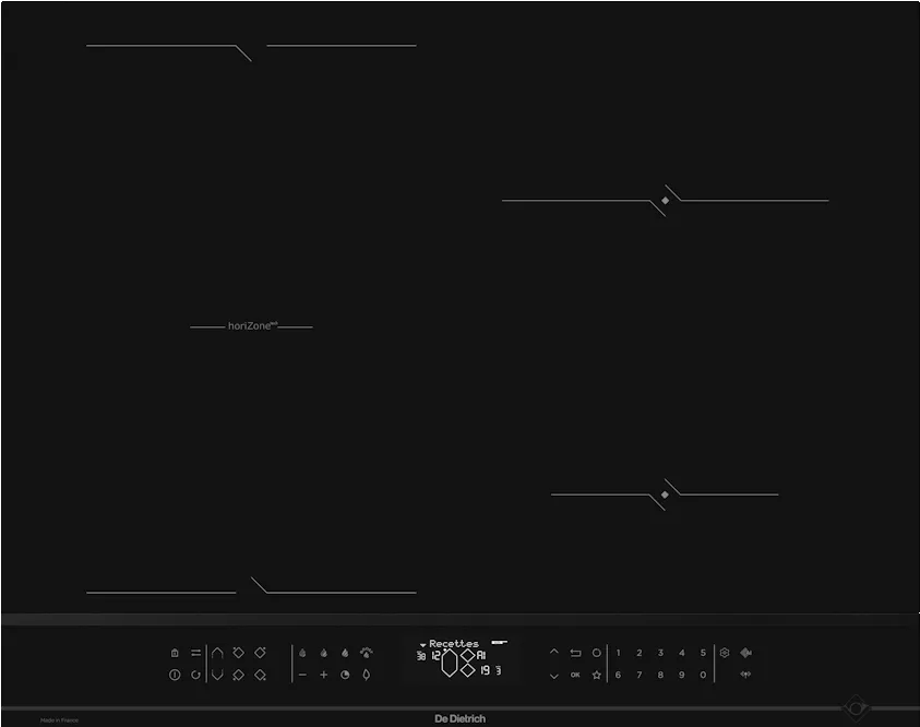 Фото товара: De Dietrich DPI4431BT индукционная поверхность