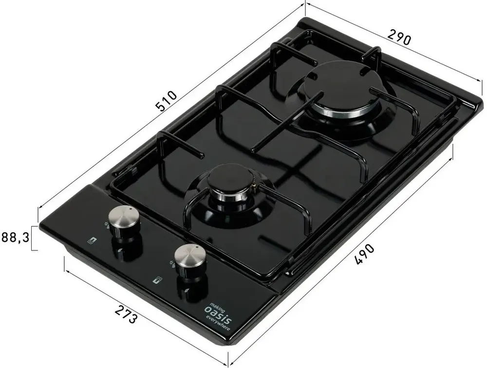 Детальное фото товара: making Oasis everywhere P-MEBGD газовая поверхность