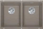 Детальное фото товара: Blanco Subline 350/350-U, мойка, гранит, серый беж