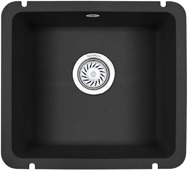 Фото товара: GRANULA 3601 мойка, гранит, черный