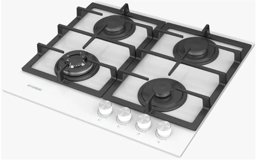 Детальное фото товара: Hyundai HHG 6434 WG газовая поверхность