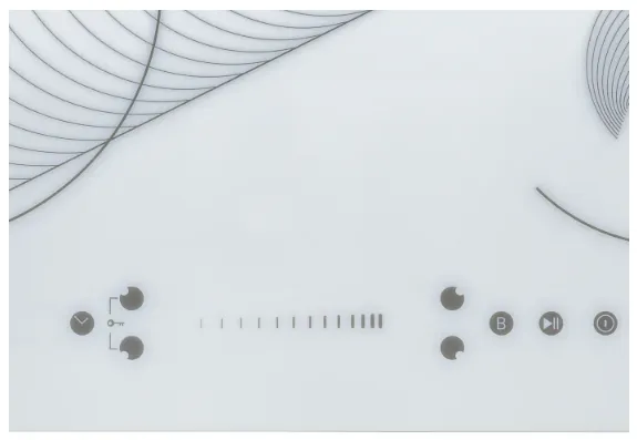 Детальное фото товара: Krona MERIDIANA 60 WH индукционная поверхность