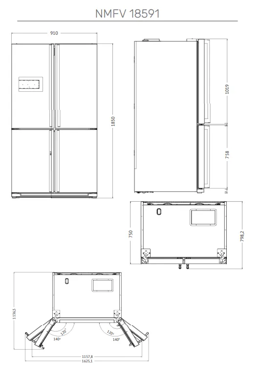 Детальное фото товара: Kuppersberg NMFV 18591 B Bronze