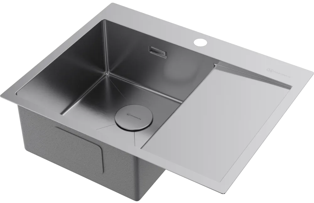 Детальное фото товара: Omoikiri Akisame 65-IN-L, мойка, нержавеющая сталь, чаша слева