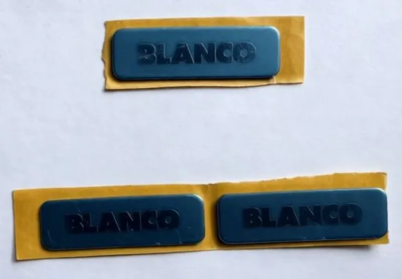 Фото товара: Blanco металлическое лого для мойки