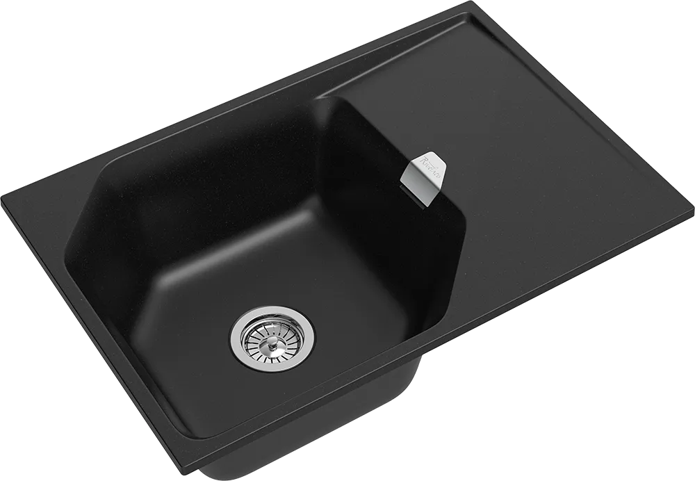 Детальное фото товара: Rivelato LOCUS LS-75 nero, мойка, гранит, черный