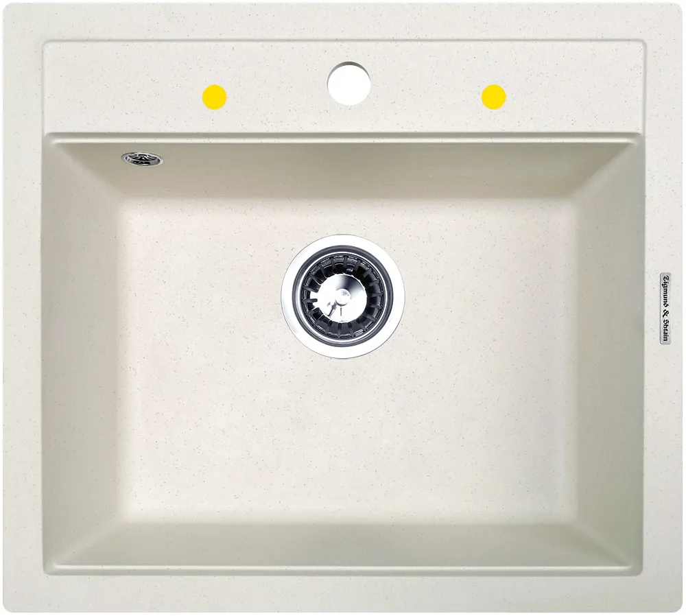 Фото товара: Zigmund & Shtain PLATZ 560, мойка, каменная соль  