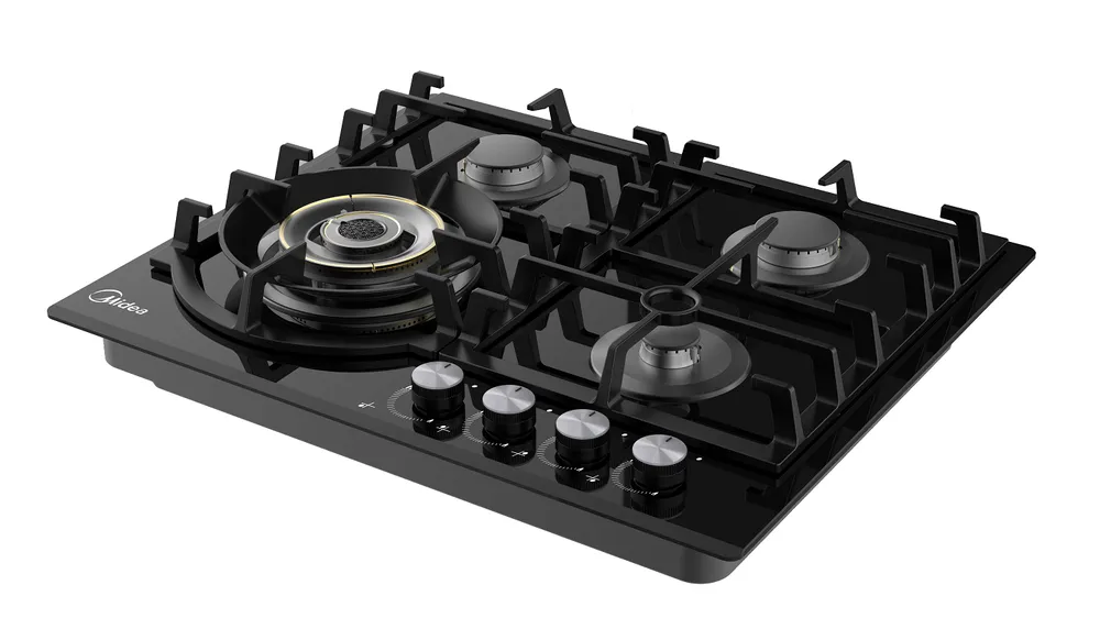 Детальное фото товара: Midea MG696VGB газовая поверхность