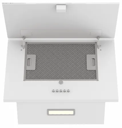 Детальное фото товара: Elikor Коралл 50П-430-К3Д белый/белое стекло