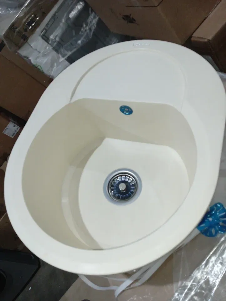 Детальное фото товара: Уценка Omoikiri Sakaime 60E-BE, мойка, гранит, ваниль