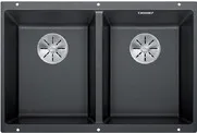 Фото товара: Blanco Subline 350/350-U, мойка, гранит, антрацит