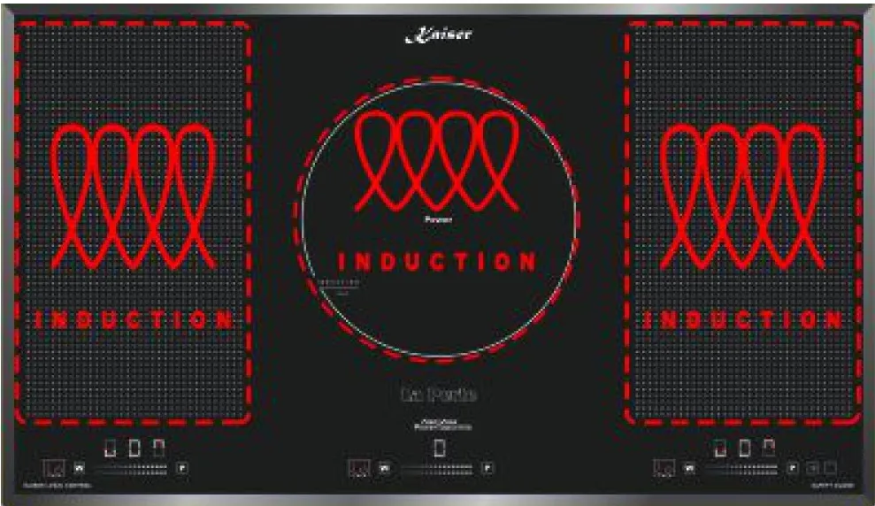 Детальное фото товара: KAISER KCT 97 FI La Perle индукционная поверхность