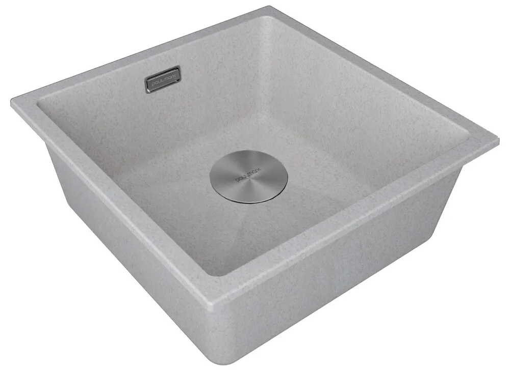 Детальное фото товара: Paulmark LUMI 45UNI-SKEW, мойка, гранит, бежевый