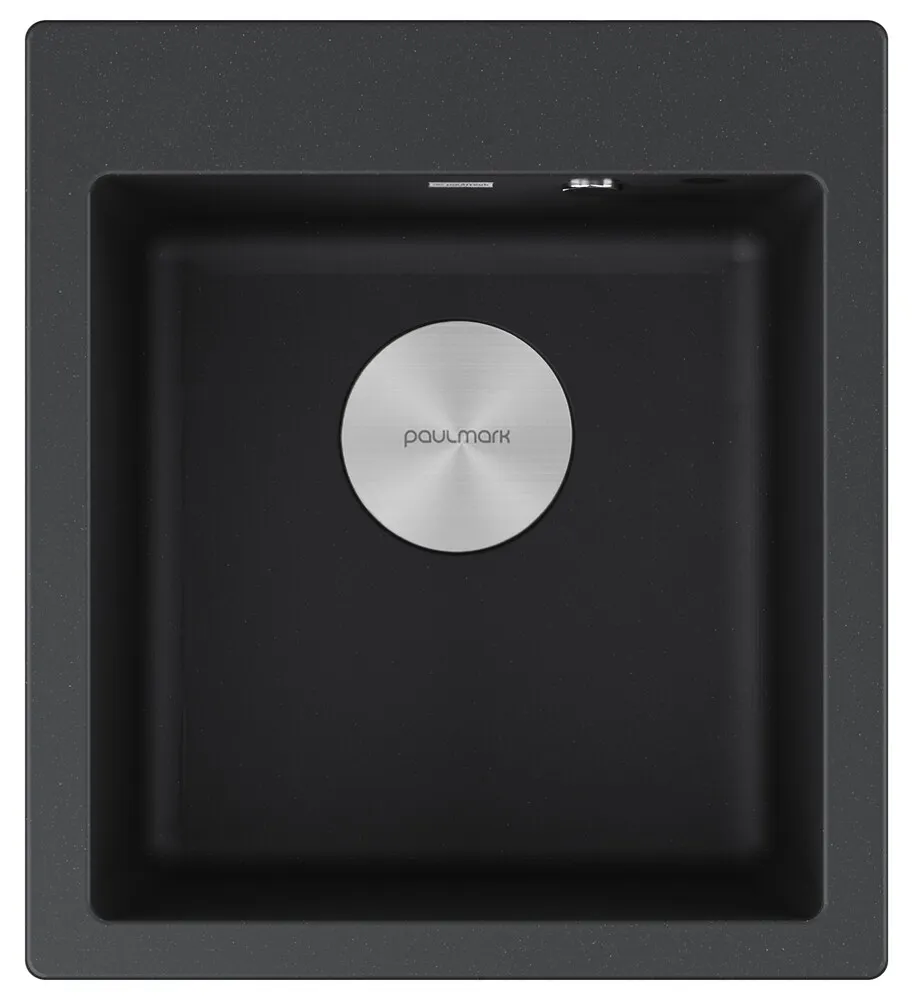 Фото товара: Paulmark KANTE 45, мойка, гранит, черный