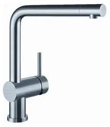 Фото товара: Blanco Linus, смеситель, нержавеющая сталь полированная