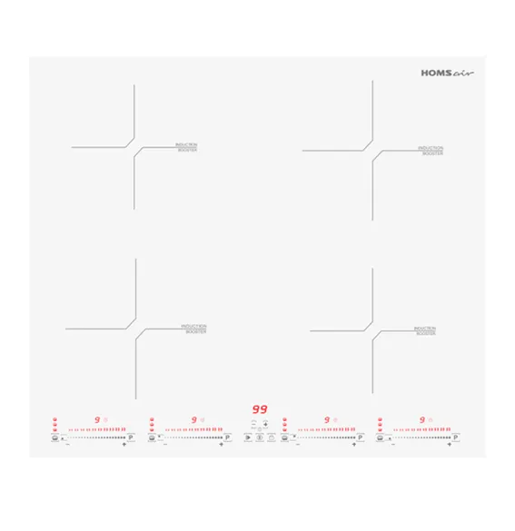 Фото товара: HOMSair HIC64SWH Inverter индукционная поверхность