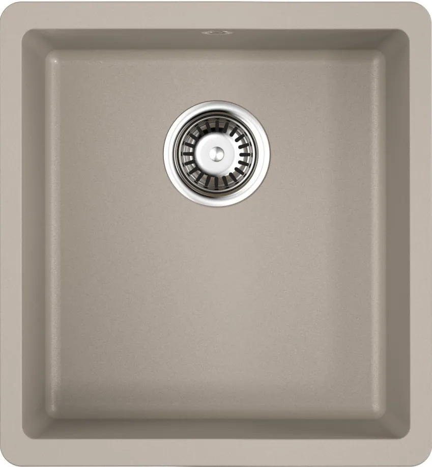 Фото товара: Omoikiri Kata 40-U-SA, мойка, гранит, бежевый